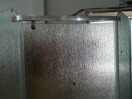 12mm استفاده حمام پارتیشن فرفری شیشه ای، سفارشی مات شیشه ای 1000 * میلیمتر 2000mm
