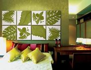 PU 3D تزئینی دیوار پانل برای اتاق خواب / دکوراسیون هتل