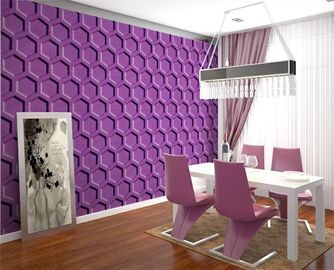 در فضای باز ضد آب 3D پوشش دیوار کائوچو و پانل های بیرونی 3D دیوار هتل دیوار دکوراسیون