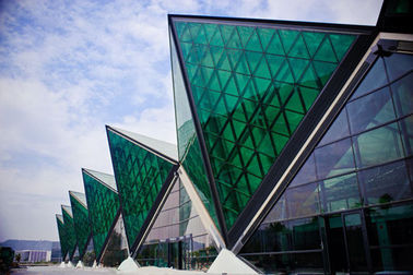 شناور Sinoy نقره ای تخت شیشه ای از 4mm - 12mm استفاده، پایین-E شیشه ای برای ساختمان های زندگی